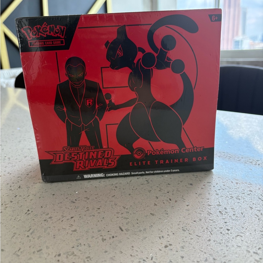 Pokemon Center Elite Trainer Box - Red and Black